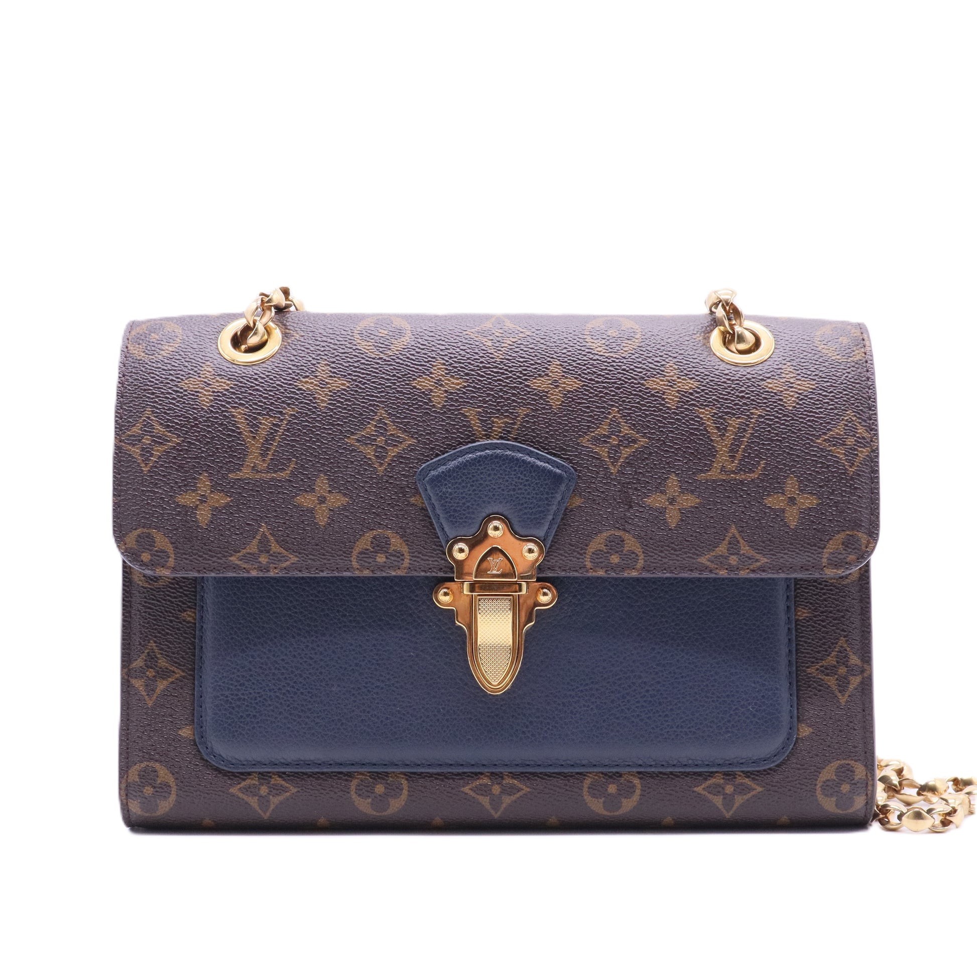 Victoire Handbag Monogram Canvas and Leather