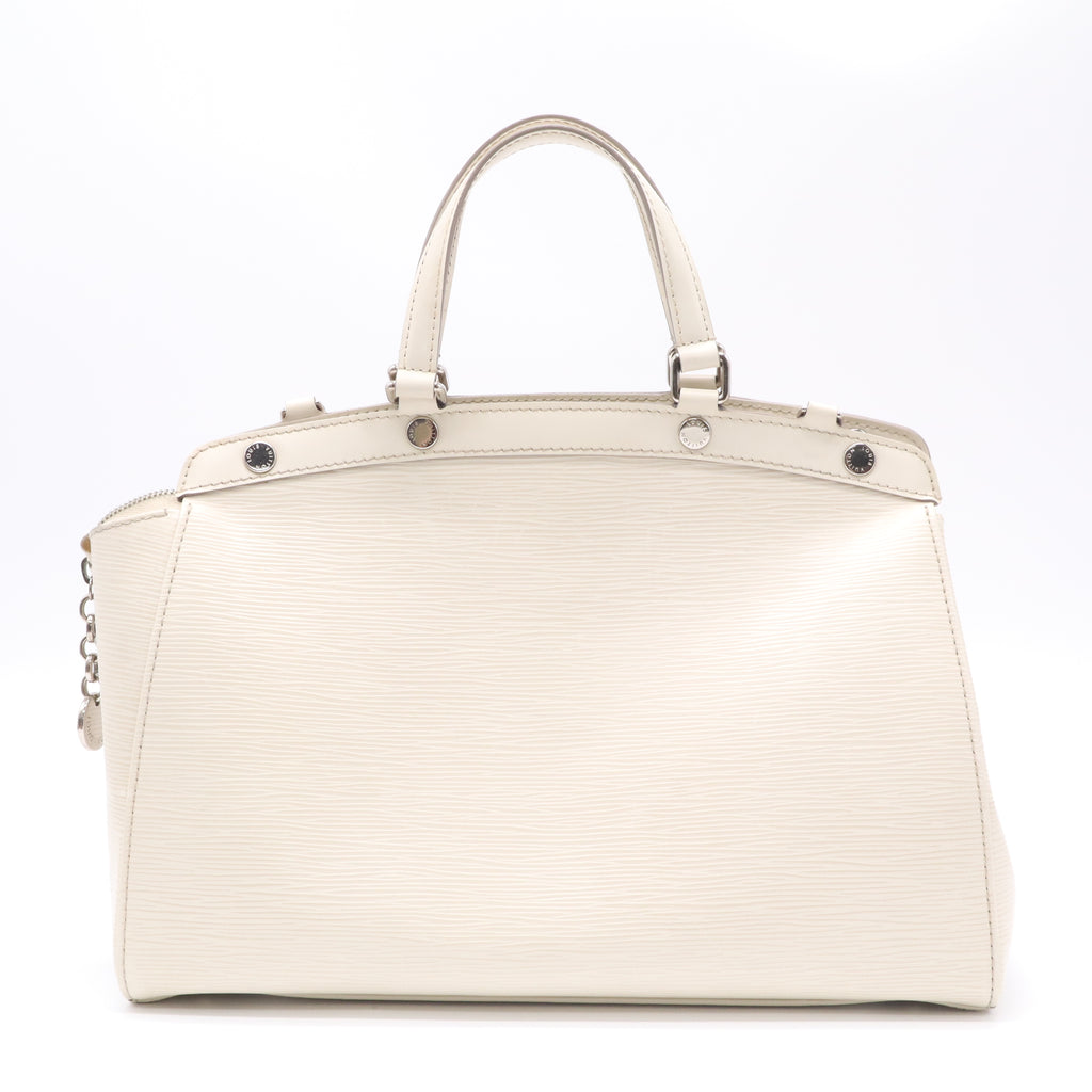 Louis Vuitton White Epi Leather Brea Bag twins B23148
