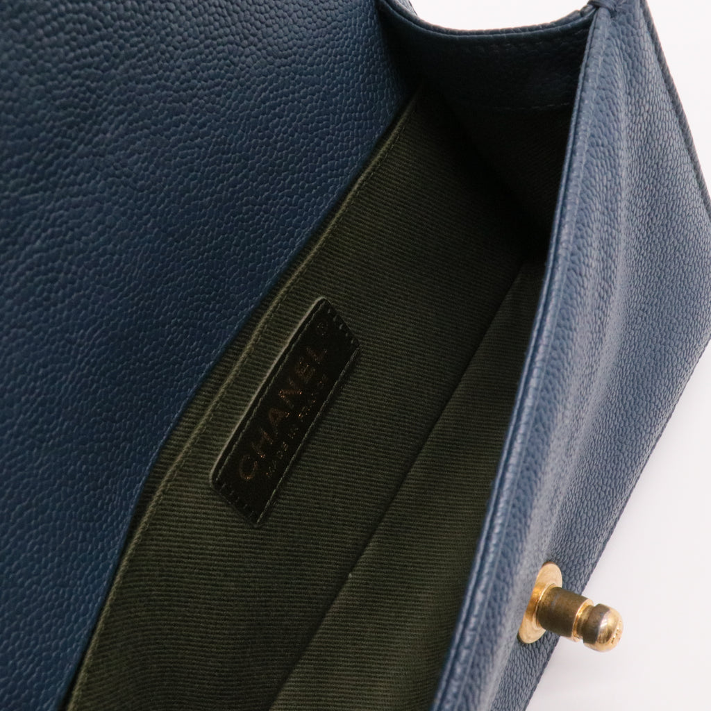 Boy Flap Bag Quilted Lambskin Old Medium