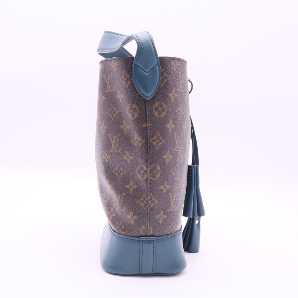 NN14 Idole Bucket Bag Monogram Canvas and Leather PM twins