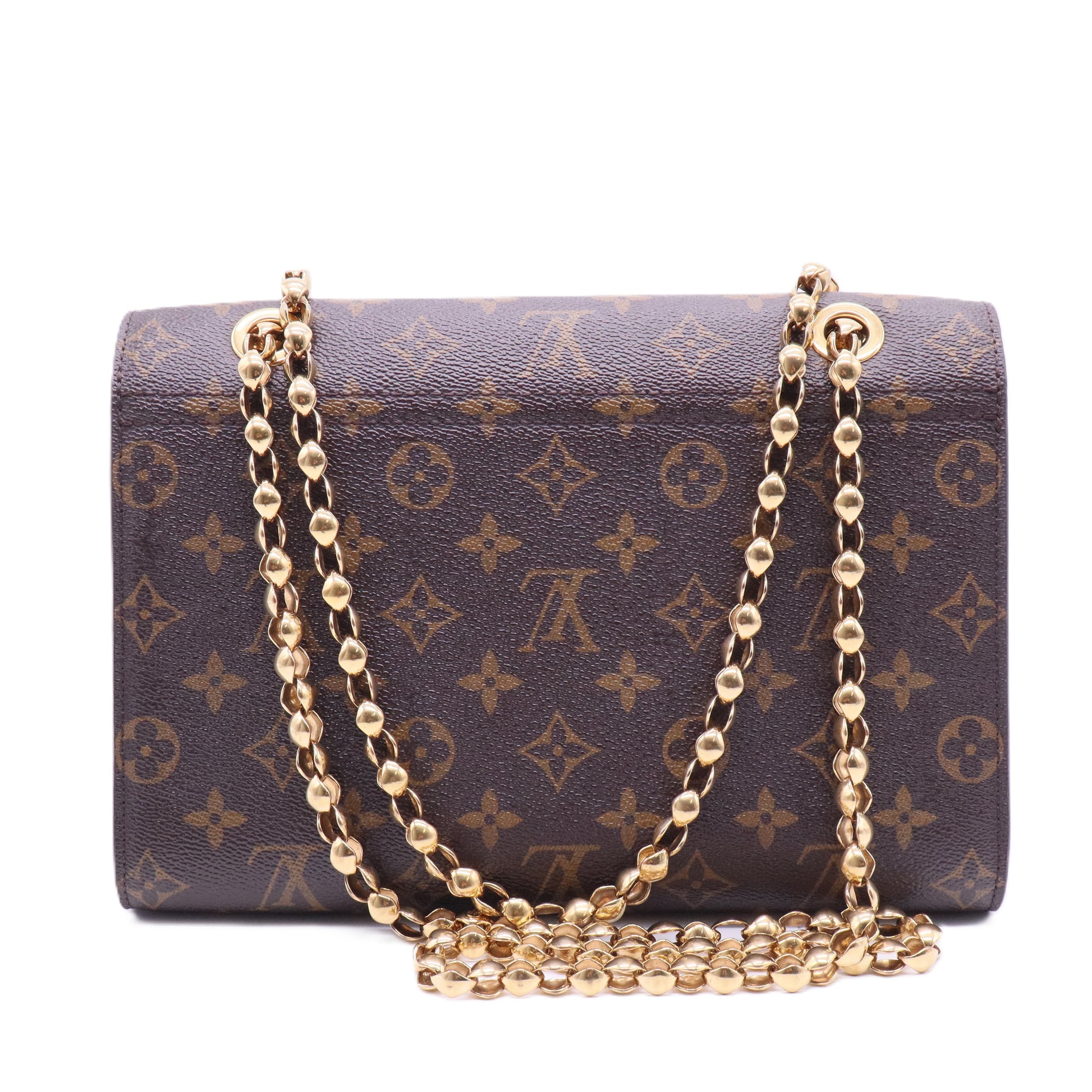 Victoire Handbag Monogram Canvas and Leather
