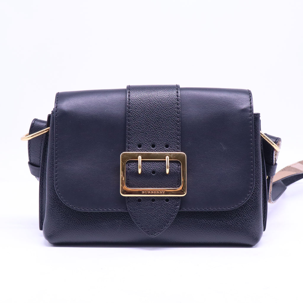 Leather Buckle Crossbody Bag B21008