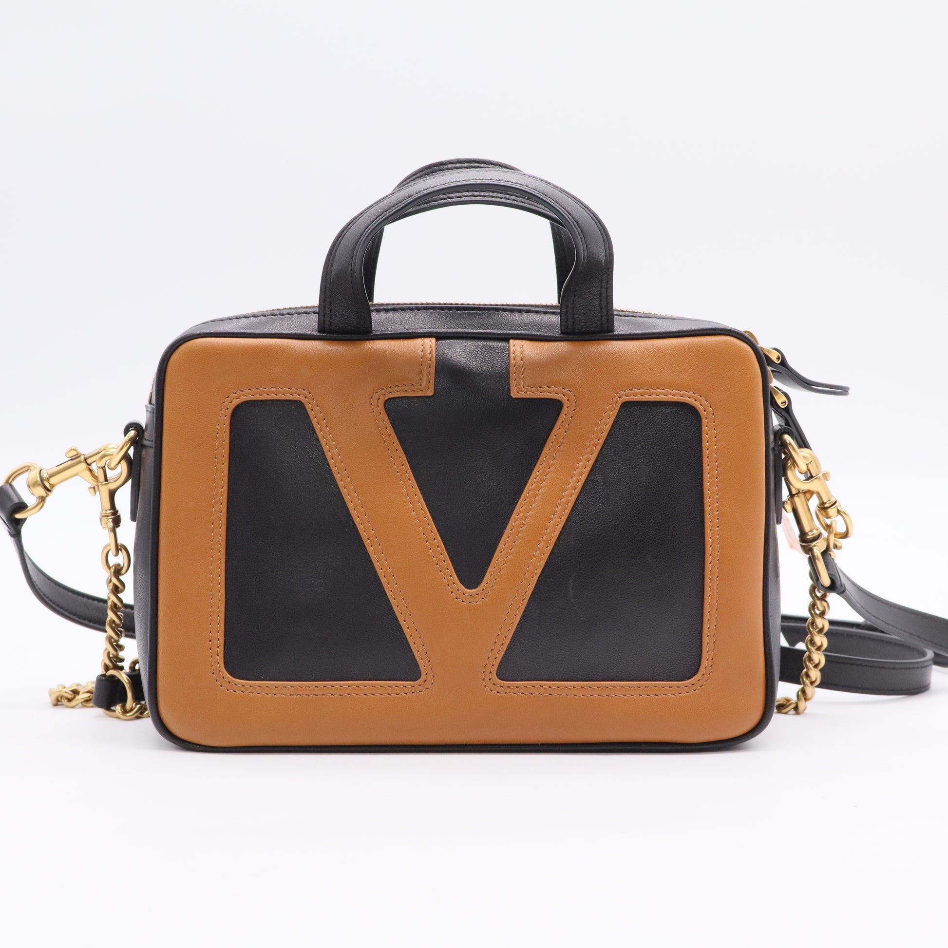 Small Leather Viva Superstar Duffle Bag B20328