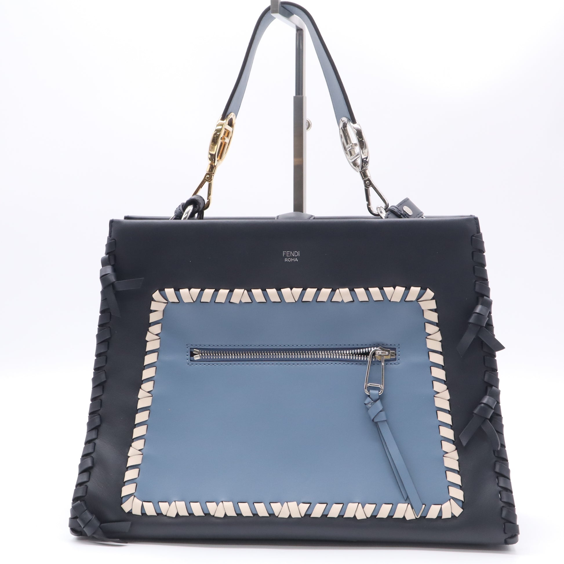 Fendi  Medium Whipstitch Runway Bag twins B23408