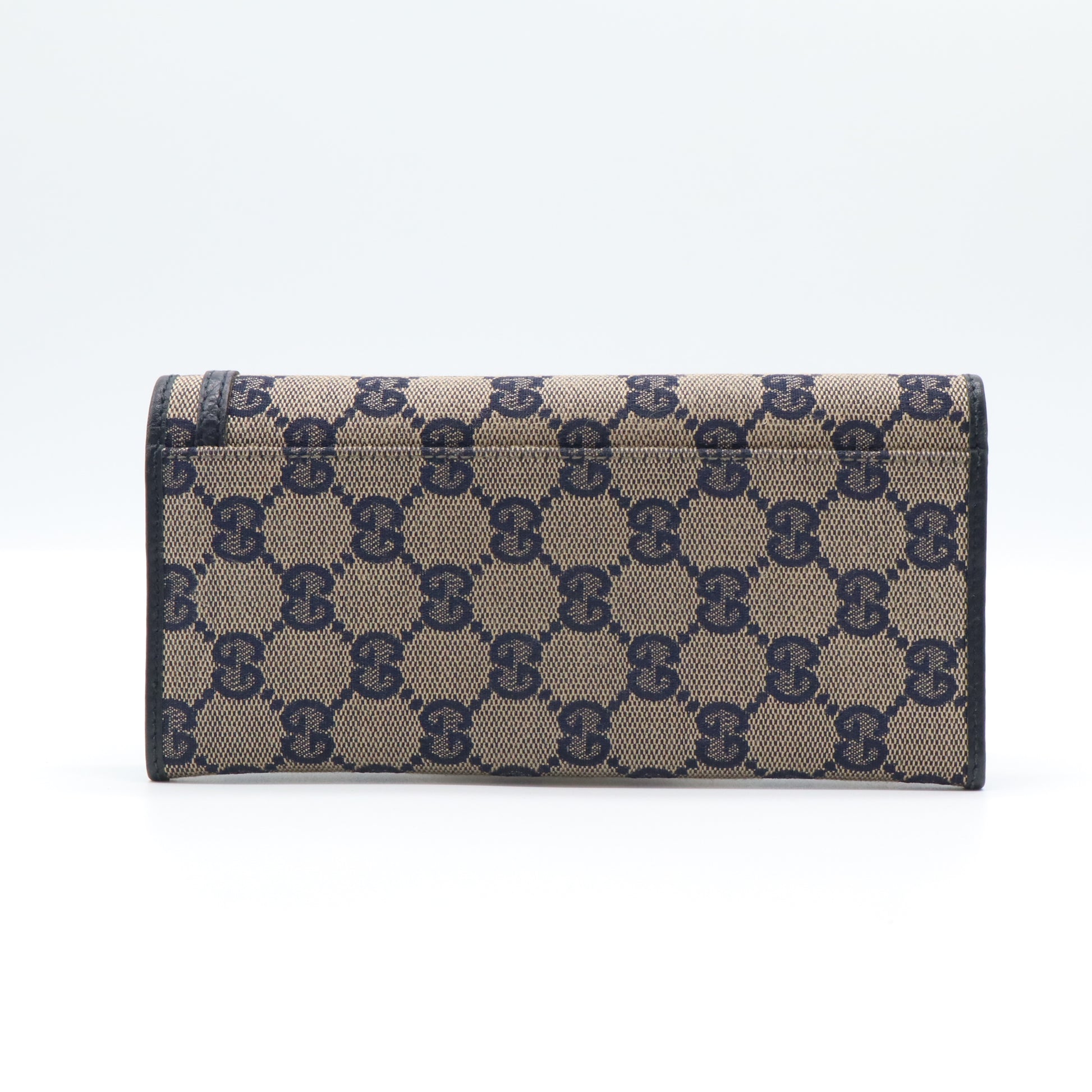 Gucci GG Canvas Horsebit Continental Wallet W21602