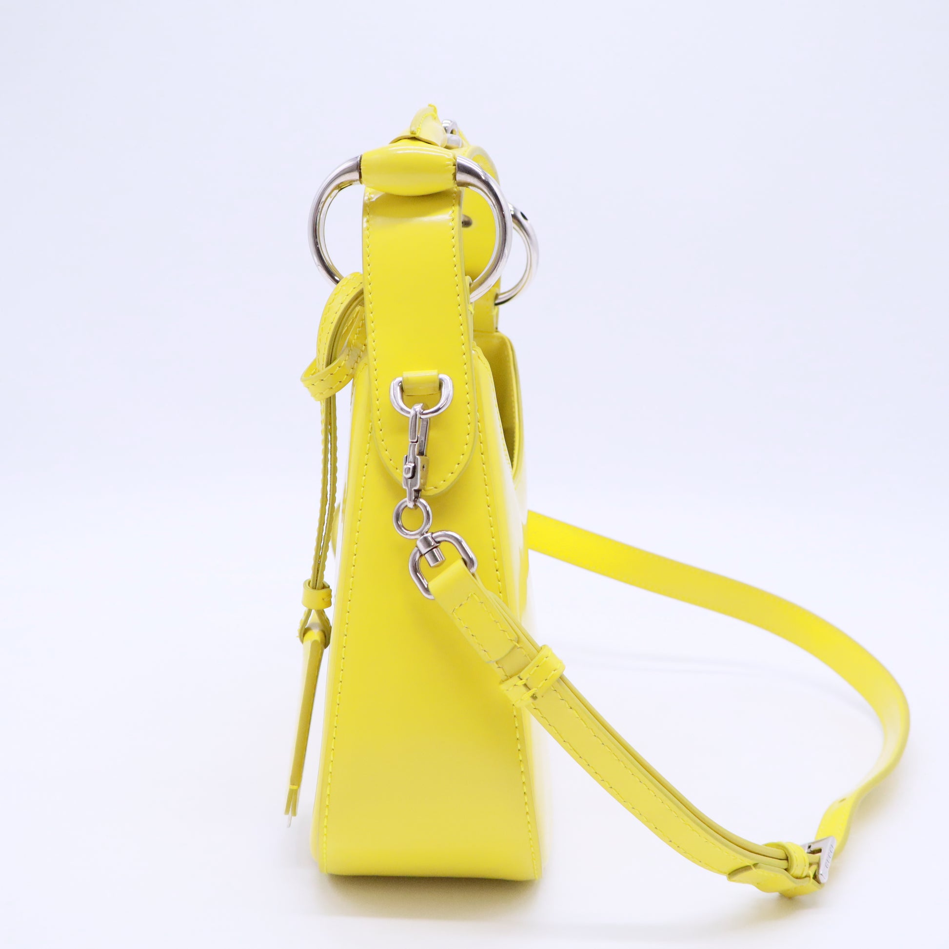 Master Lux Calfskin Horsebit Chain Shoulder Bag Great