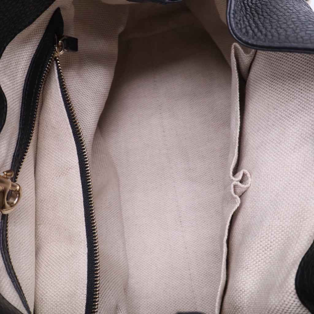 Gucci Soho Chain Strap Shoulder Bag Leather Medium twins b20209