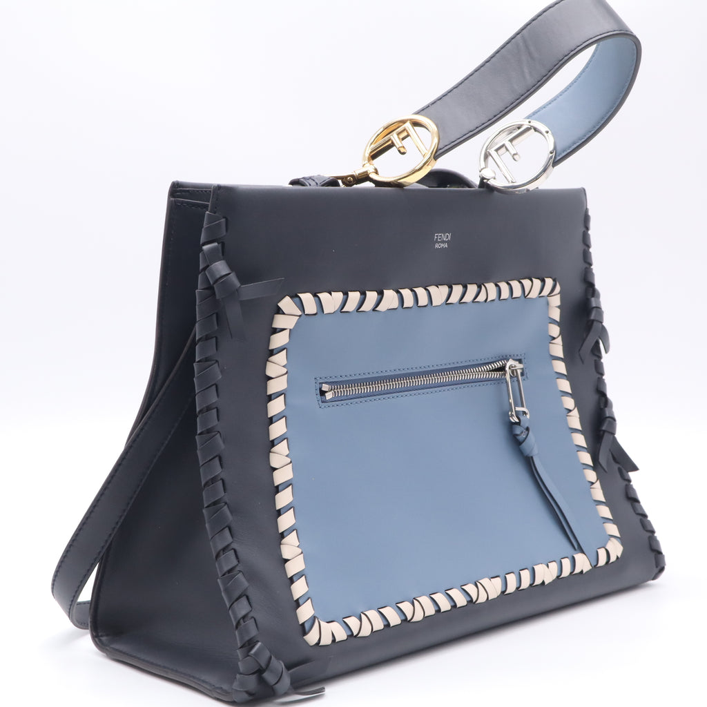 Fendi  Medium Whipstitch Runway Bag twins B23408