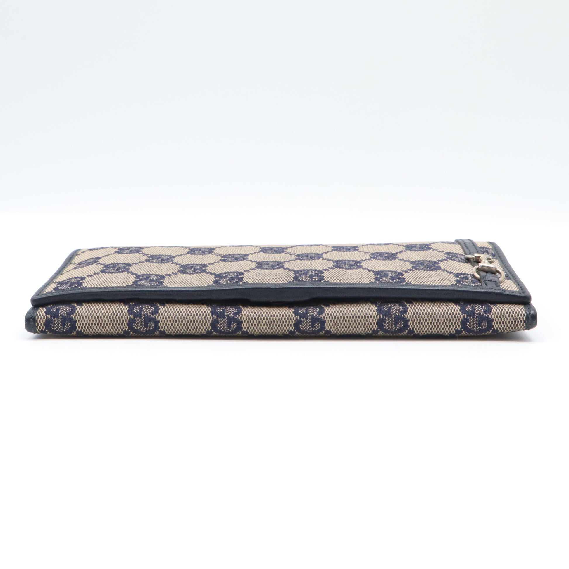 Gucci GG Canvas Horsebit Continental Wallet W21602