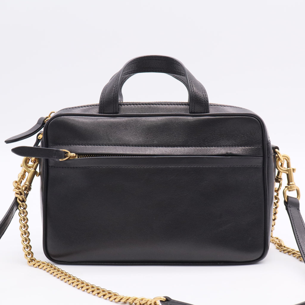 Small Leather Viva Superstar Duffle Bag B20328