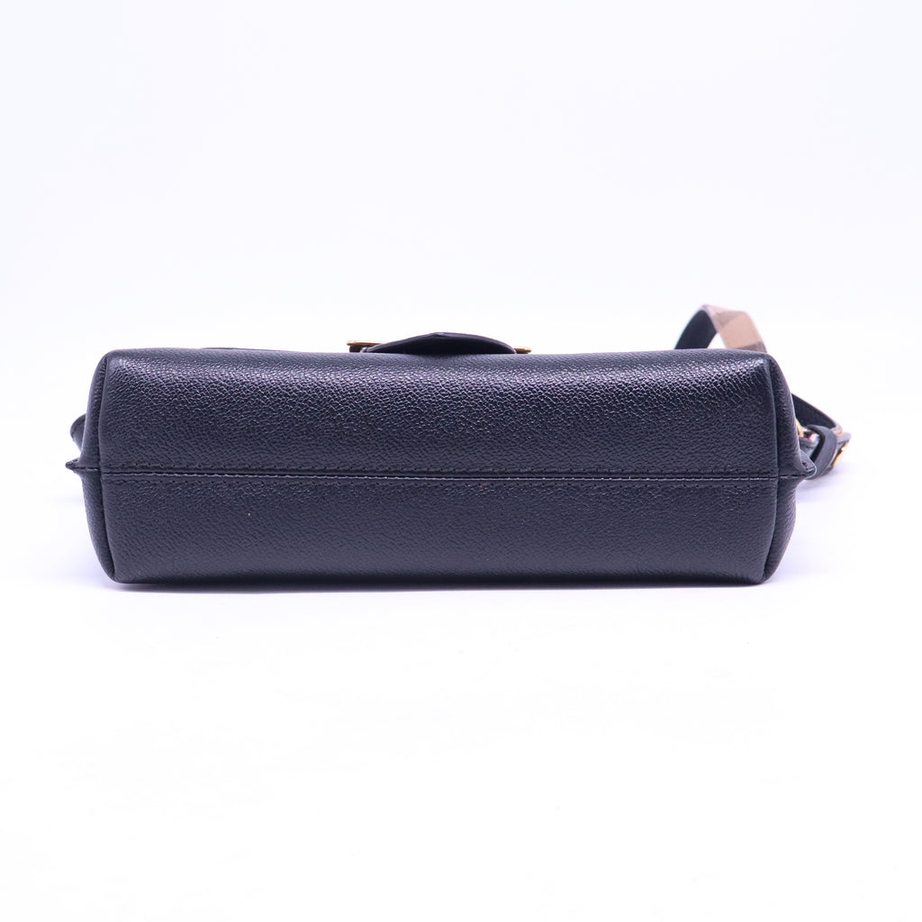 Leather Buckle Crossbody Bag B21008