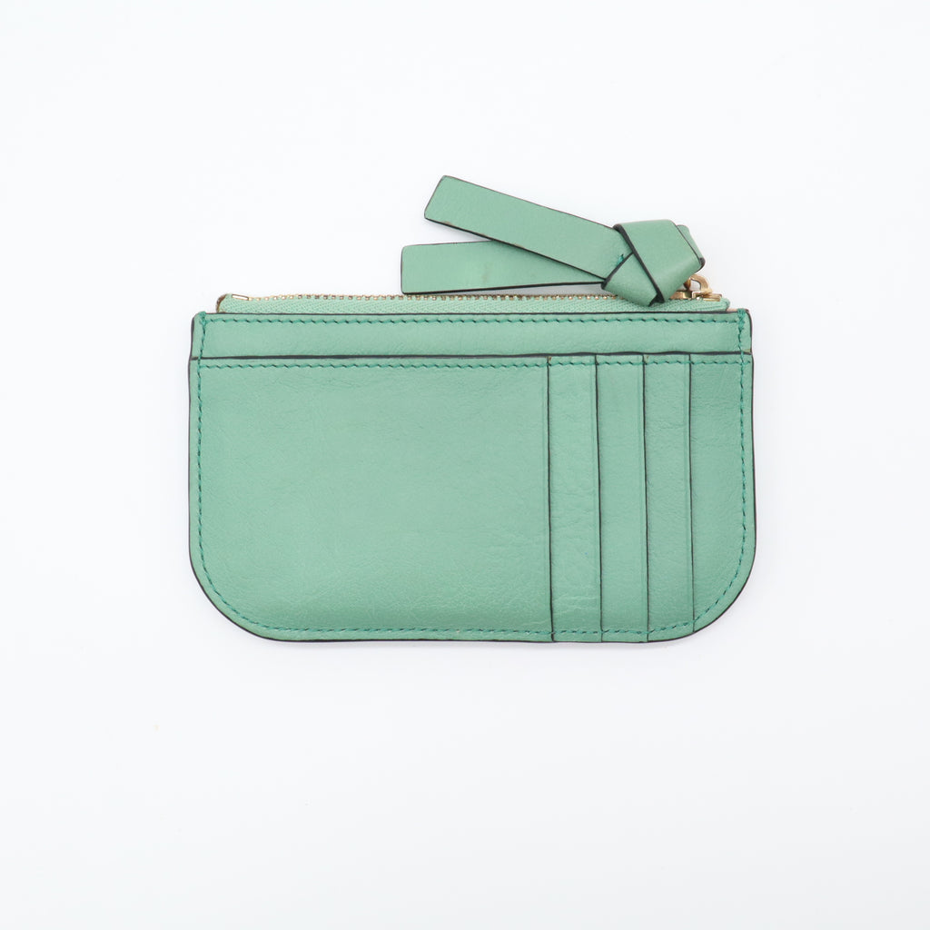 Chloe Mony Leather Zipped Coin Purse with Card Slots W21616