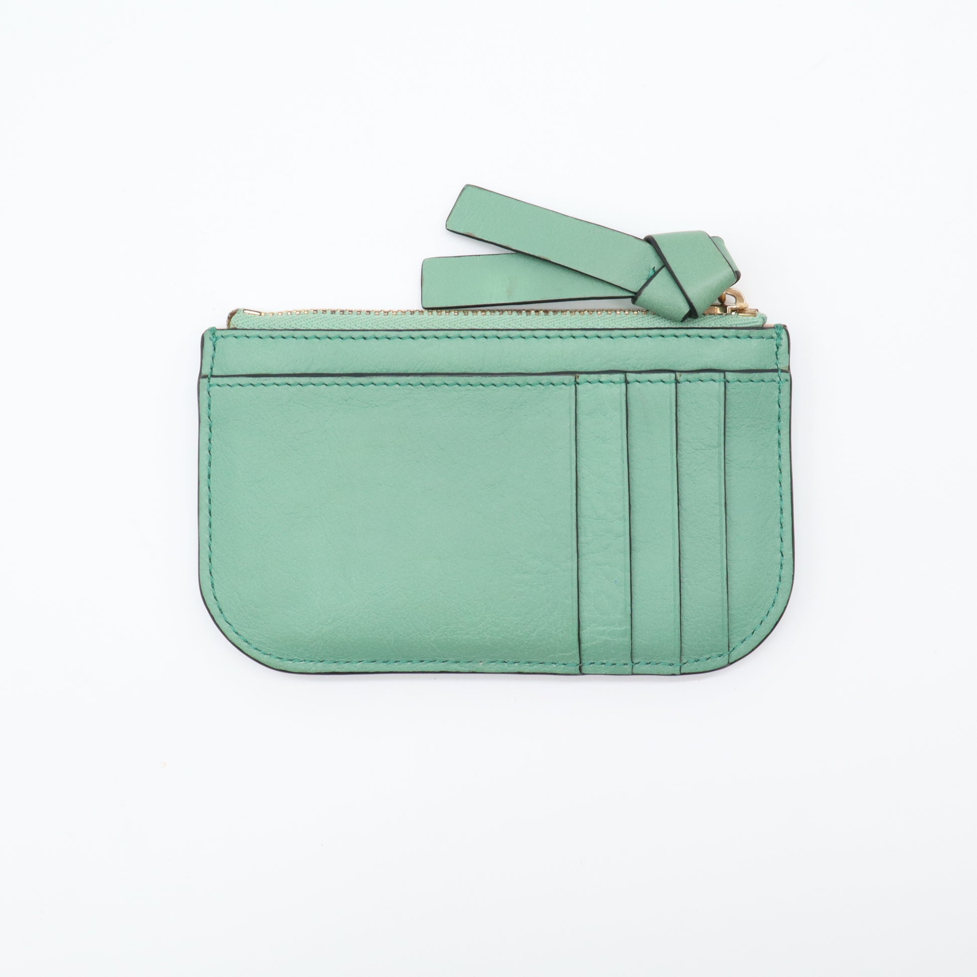 Chloe Mony Leather Zipped Coin Purse with Card Slots W21616