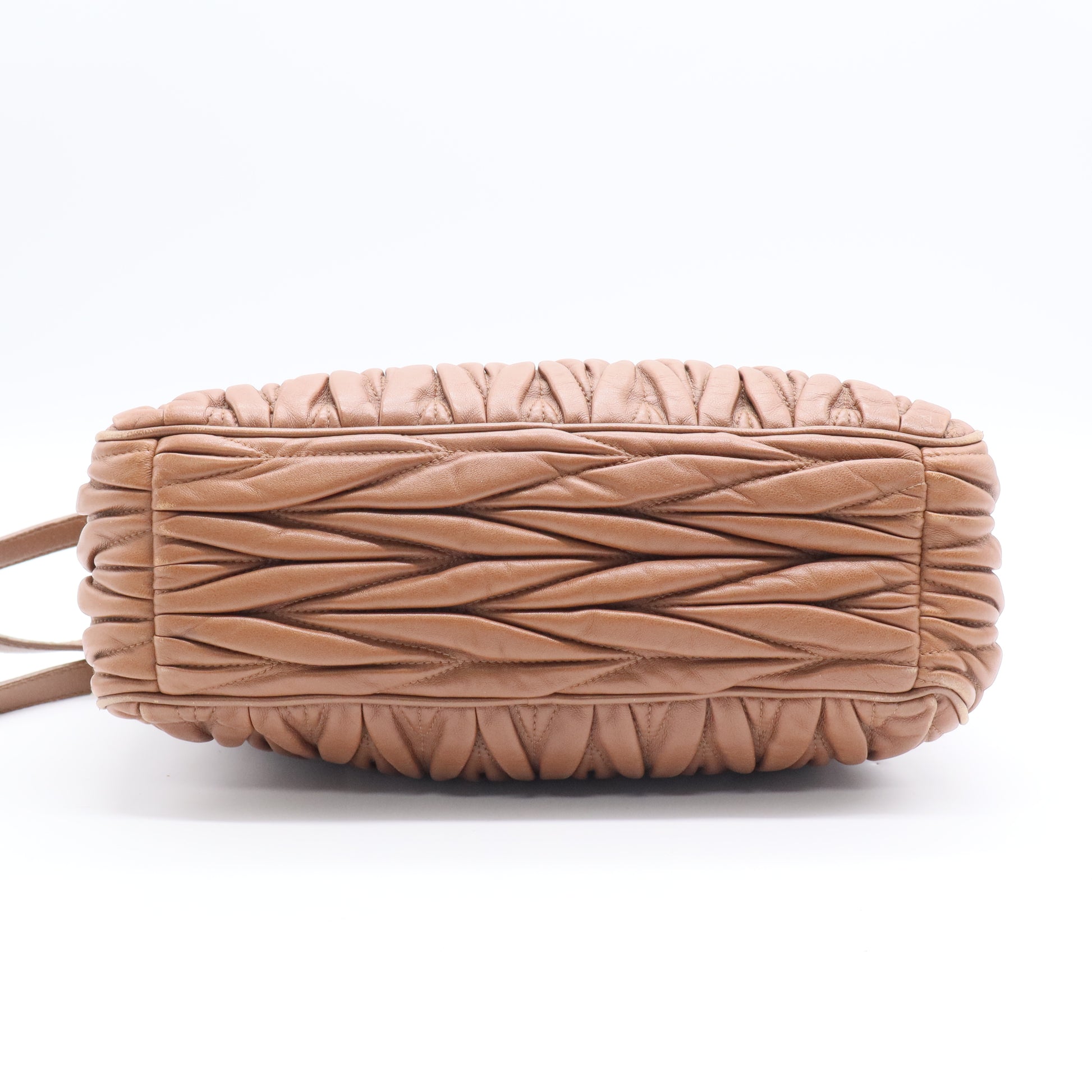 Miu Miu Nappa Matelasse Camera Bag Cammeo Twins LDJ2853