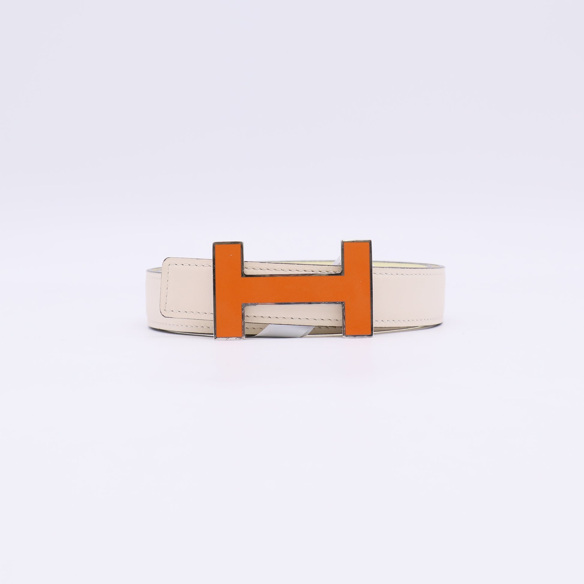 Hermes Bicolor H Buckle Reversible Belt 30 W23063