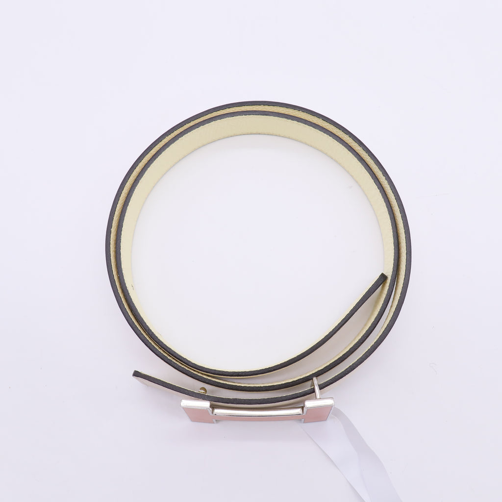 Hermes Bicolor H Buckle Reversible Belt 30 W23063
