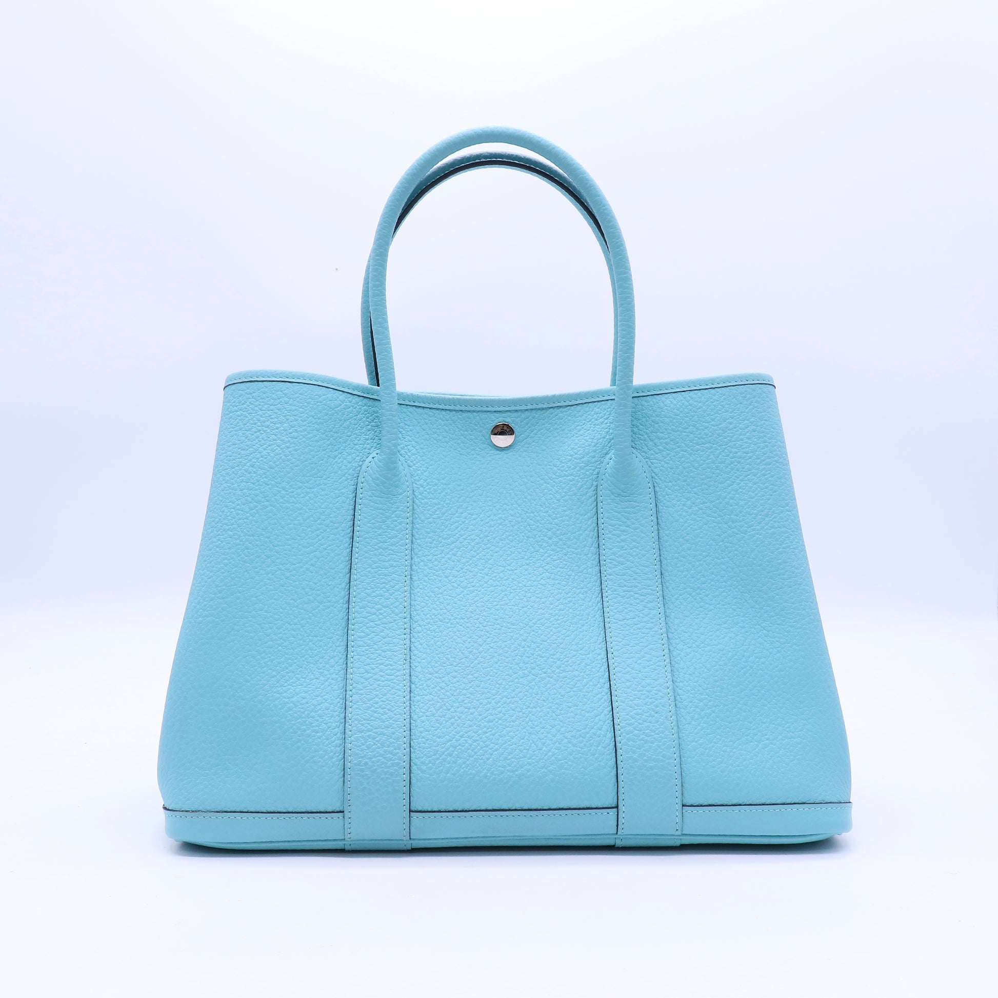 Blue Atoll Negonda Leather Palladium Plated Garden Party 36 Bag B21370