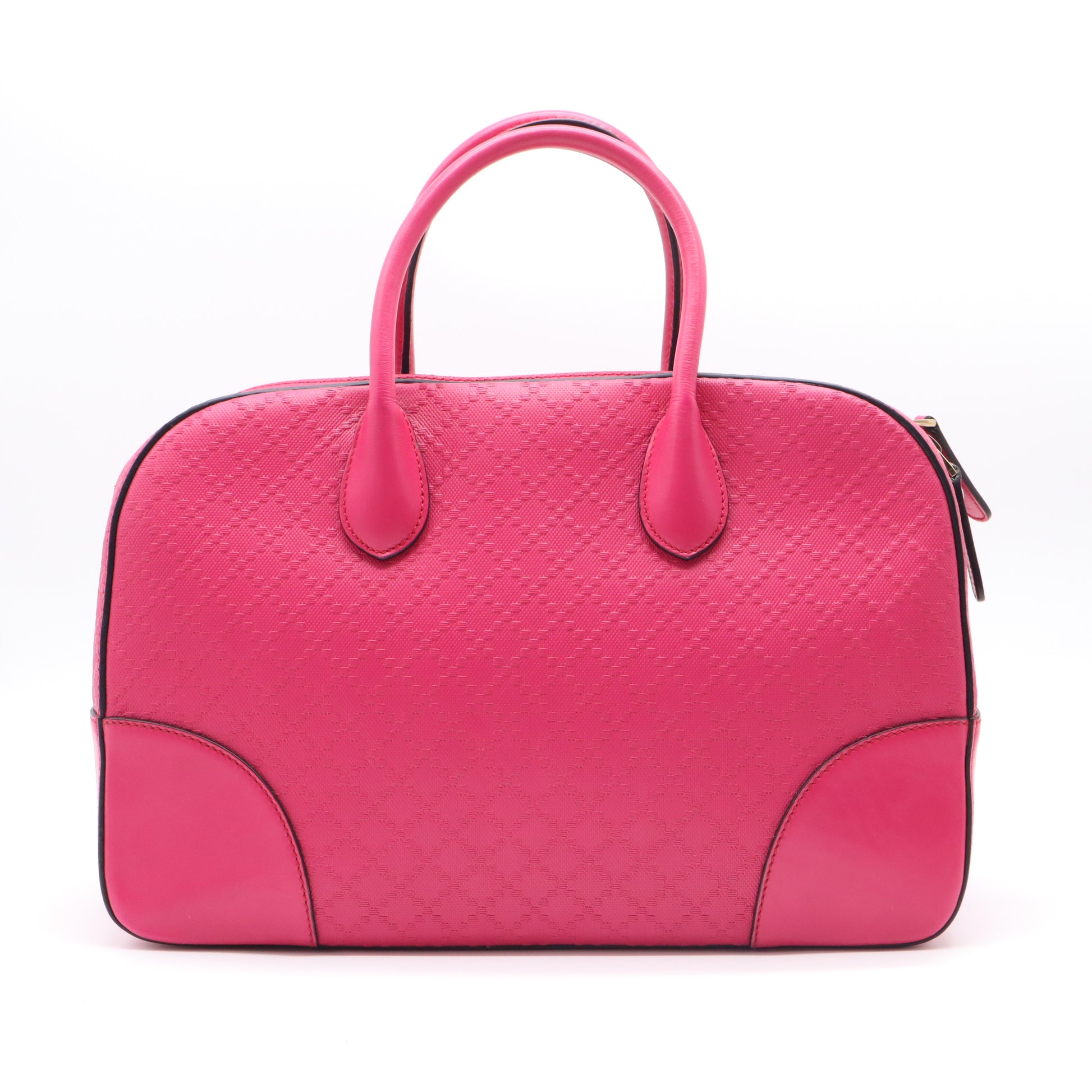 Gucci Bright Diamante Leather Boston Bag B21953