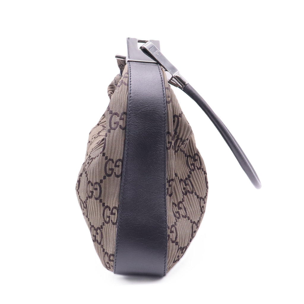 Elastic GG Monogram Hobo Bag