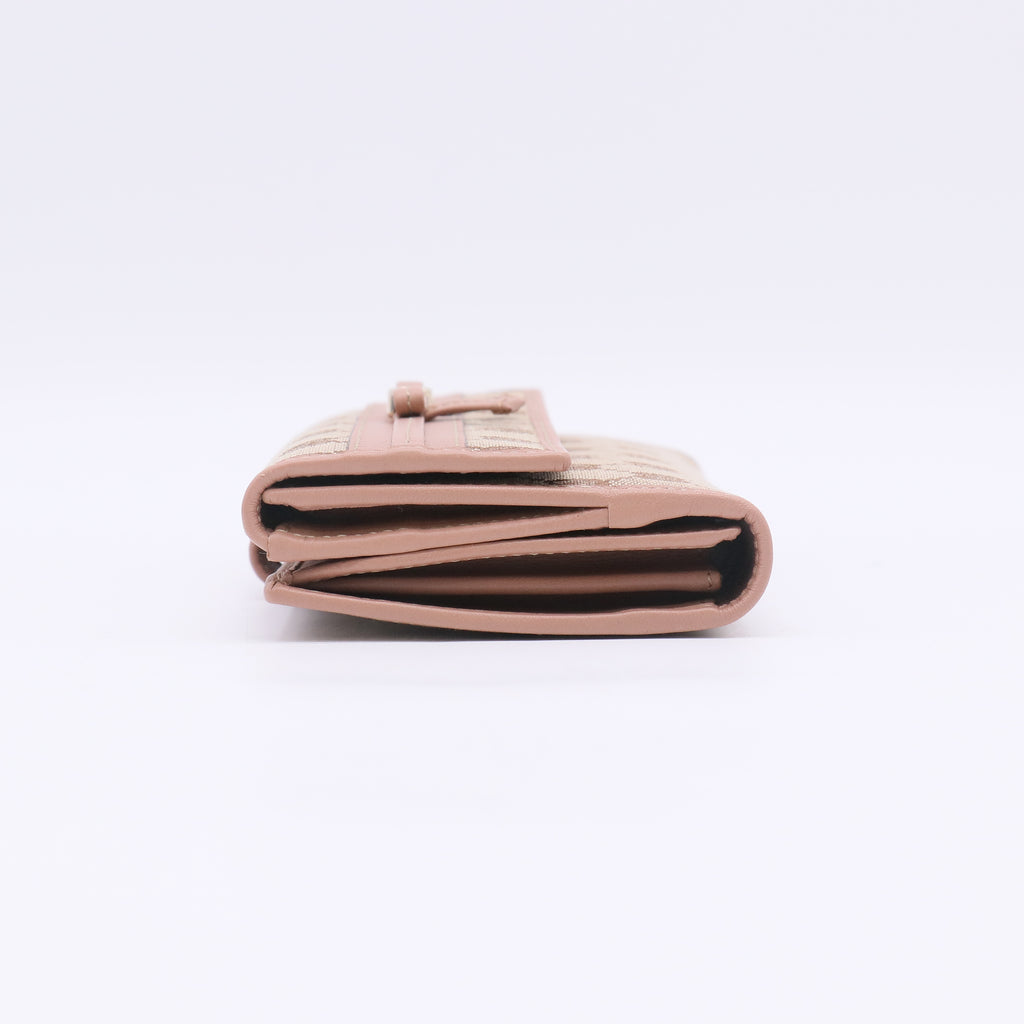 Gucci Ebony GG Canvas Mayfair Continental Wallet W22698