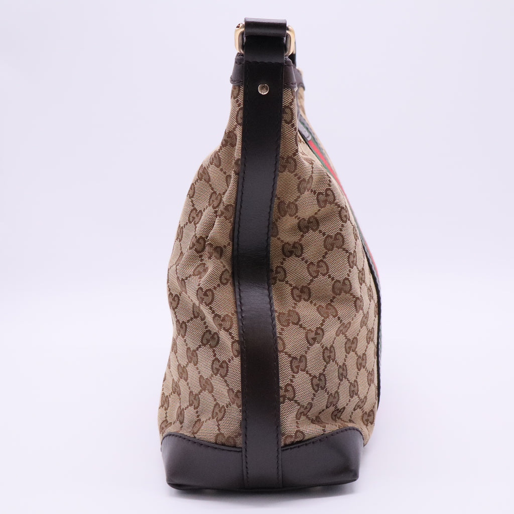 GG Canvas Web Shoulder Bag