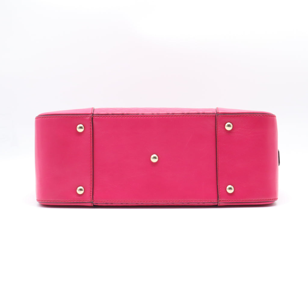 Gucci Bright Diamante Leather Boston Bag B21953