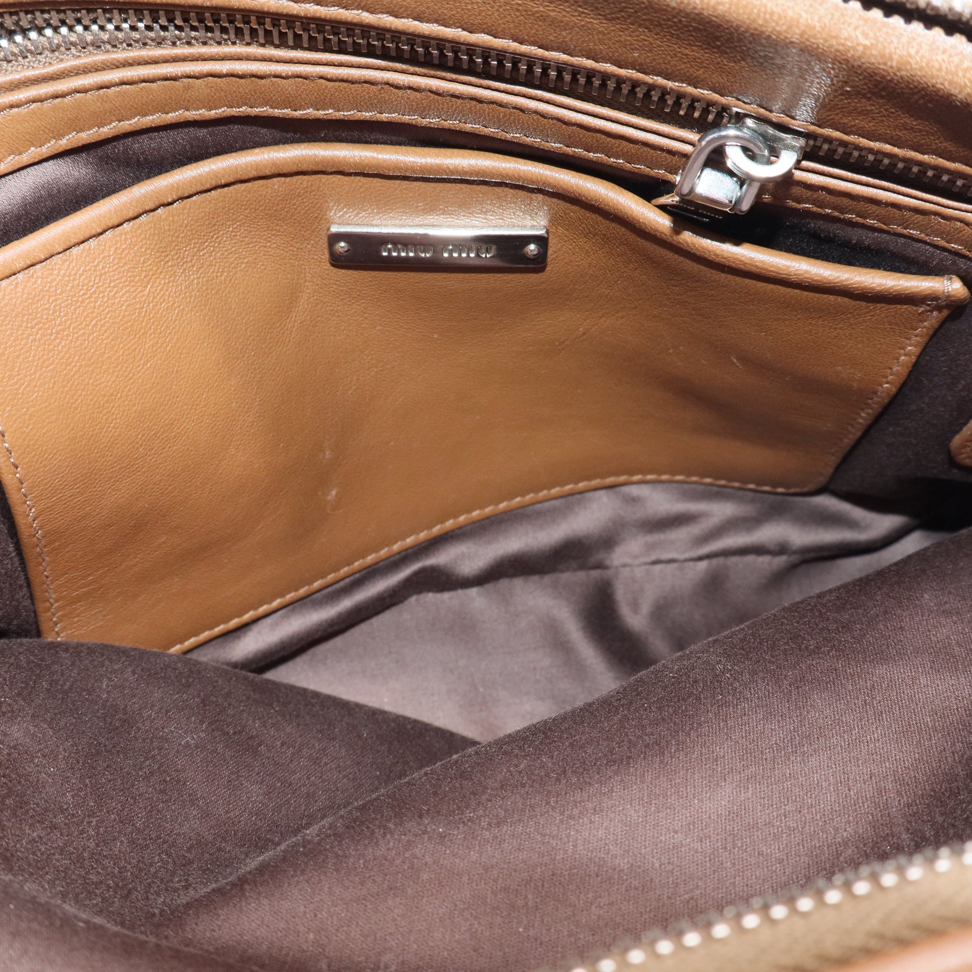 Miu Miu Nappa Matelasse Camera Bag Cammeo Twins LDJ2853