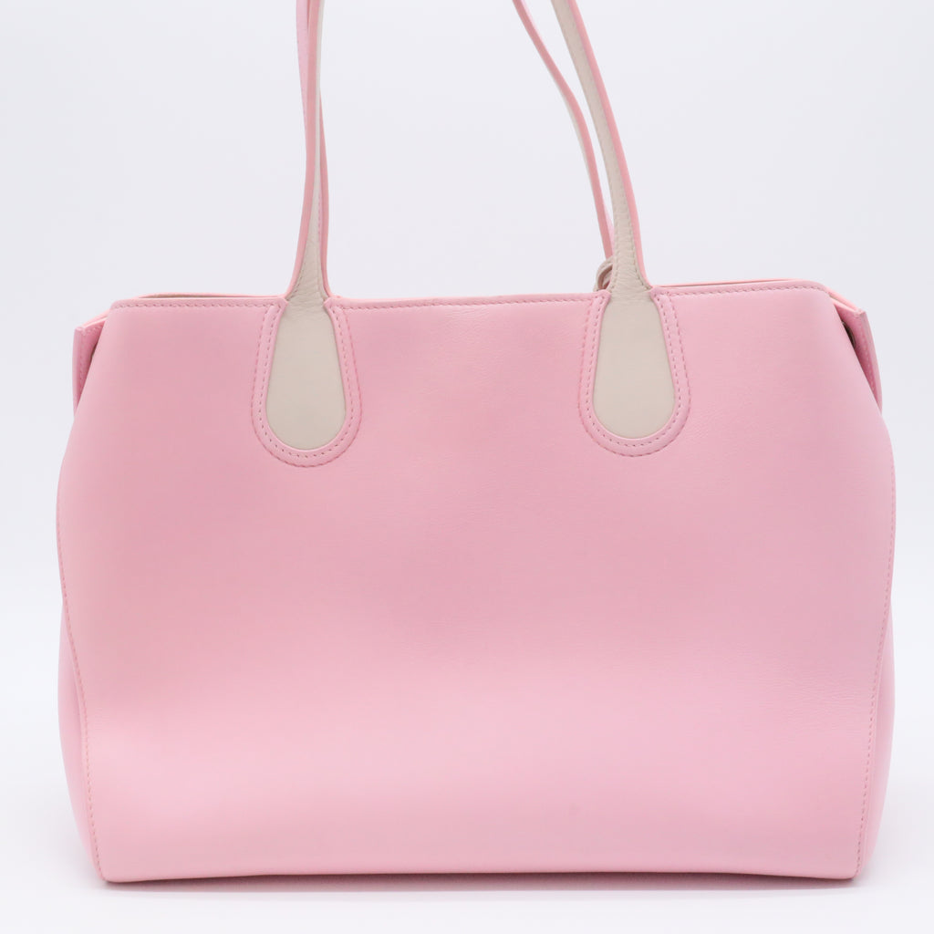 Addict Shopping Tote Leather Small