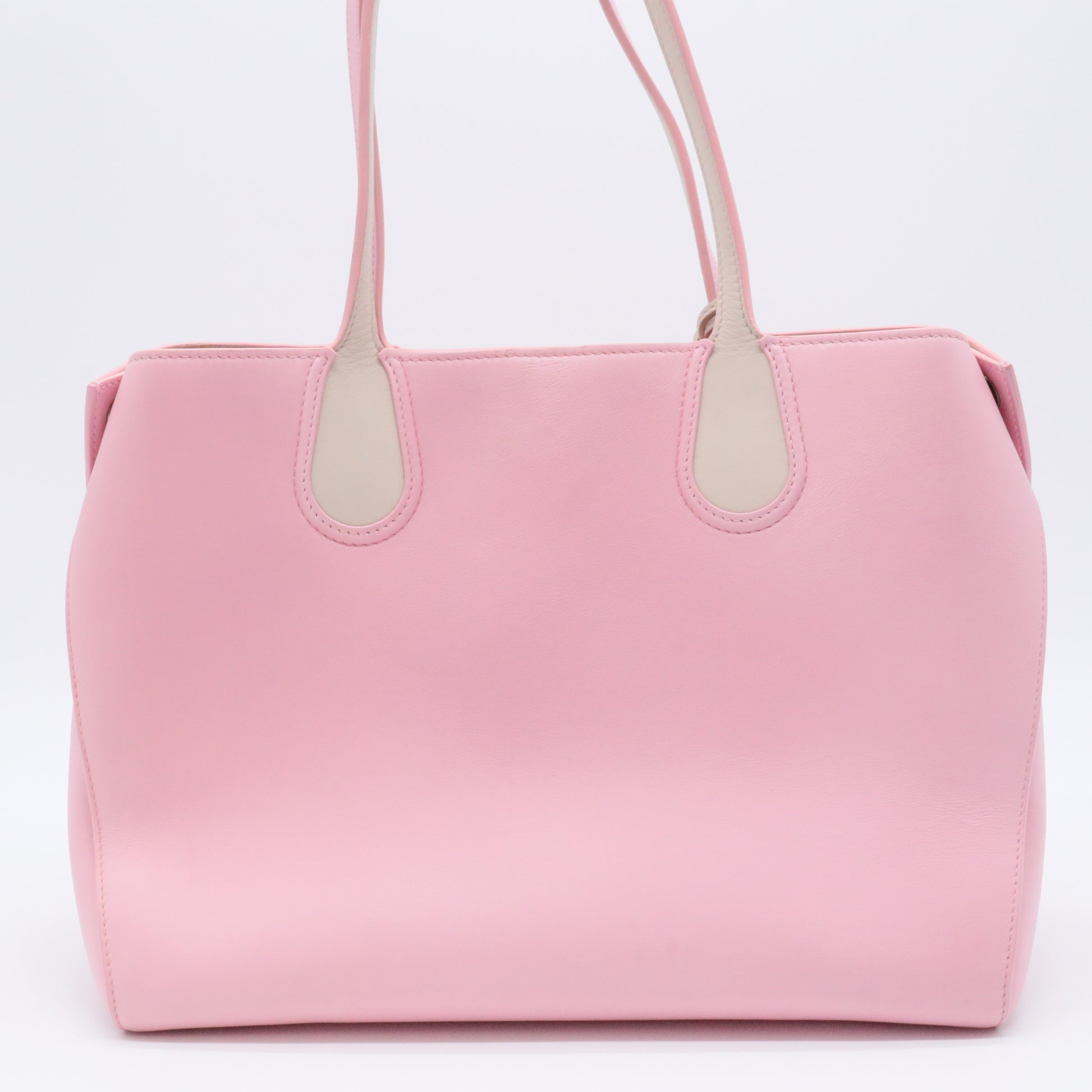 Addict Shopping Tote Leather Small