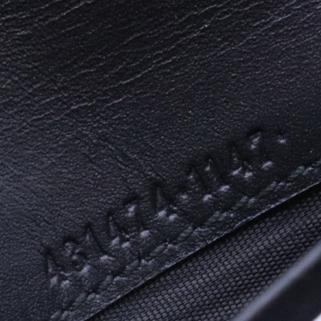 GG Supreme Monogram Mini Peony Pearly Black