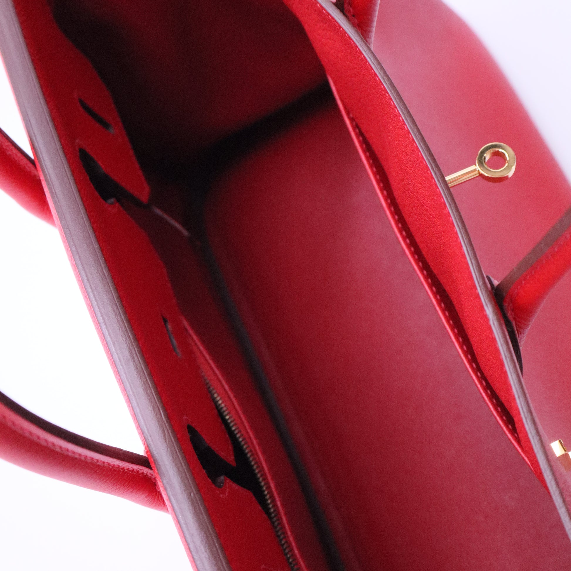 Birkin Handbag Rouge Casaque Epsom with Gold Hardware 30