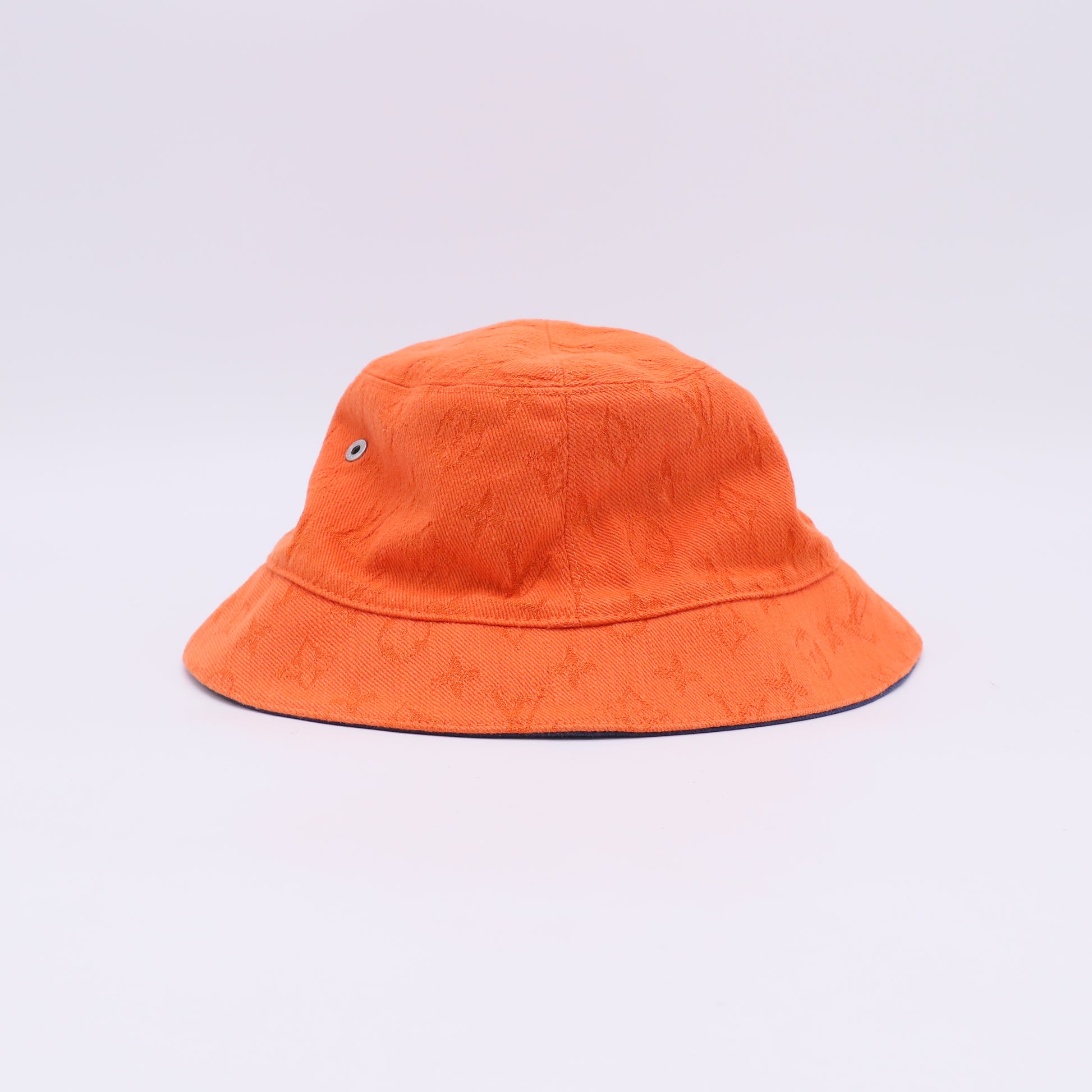 Louis Vuitton Chapeau Monogram Denim Reversible Bucket Hat W23062