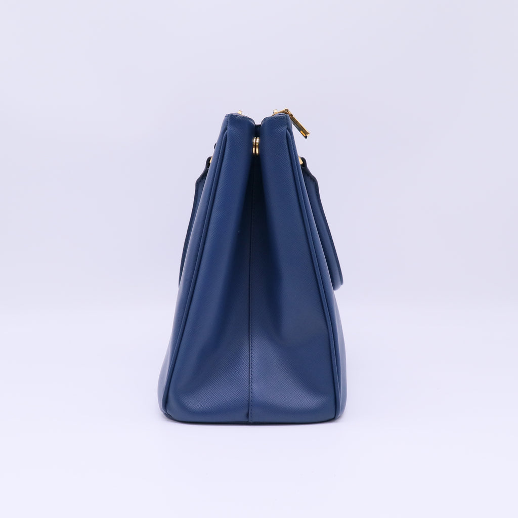Prada Saffiano Lux Large Galleria Double Zip Tote B22333