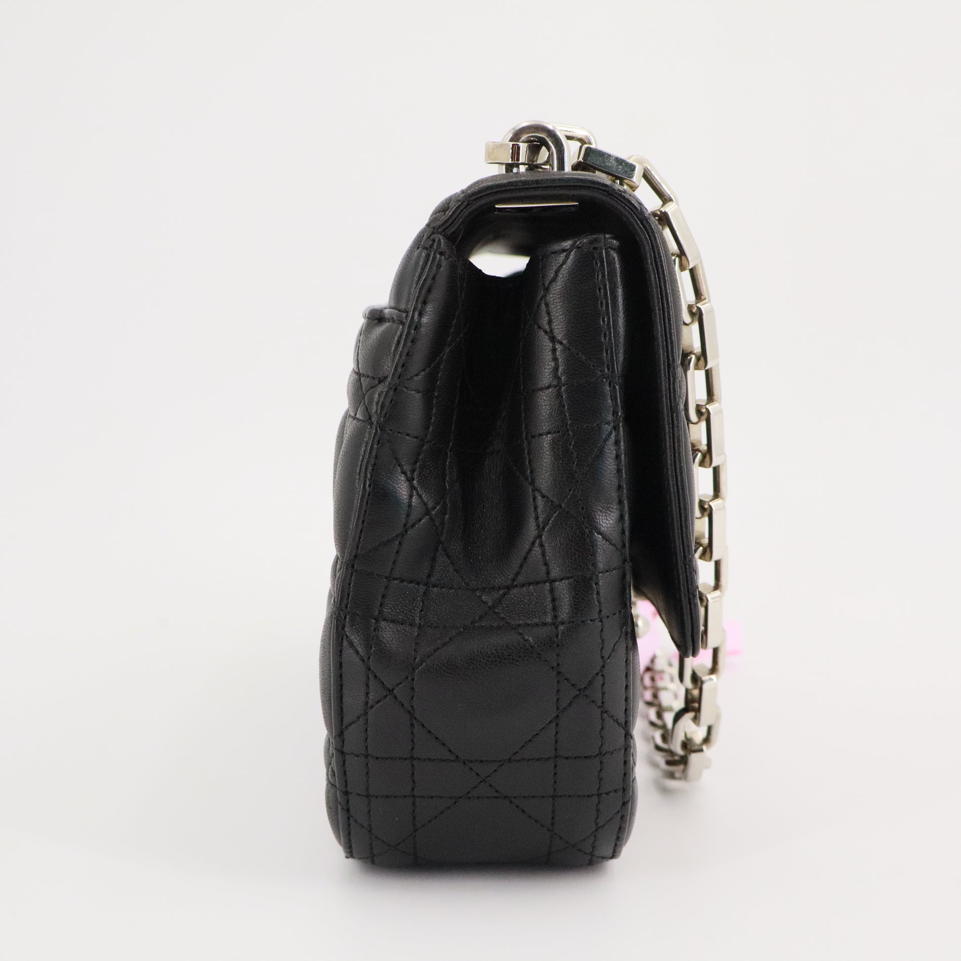 Miss Dior Flap Bag Cannage Quilt Lambskin Medium twins