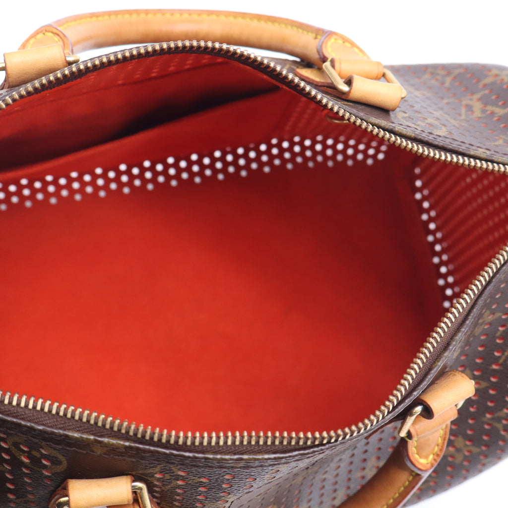Monogram Perforated Speedy 30 Orange B23961