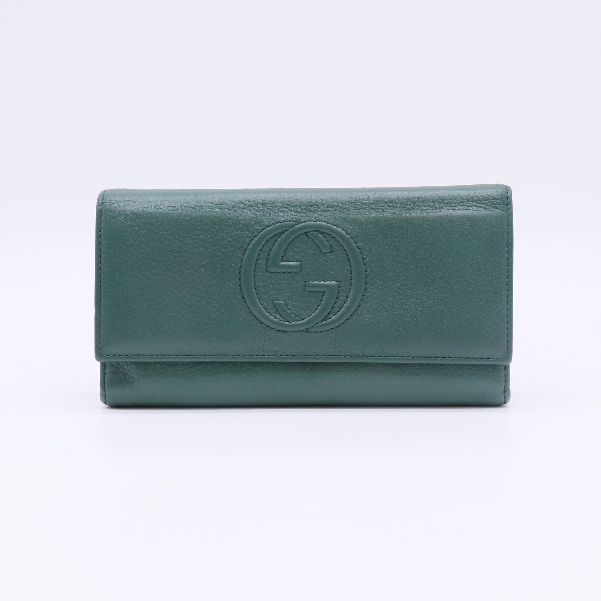 Gucci Soho Flap Continental Wallet W22690