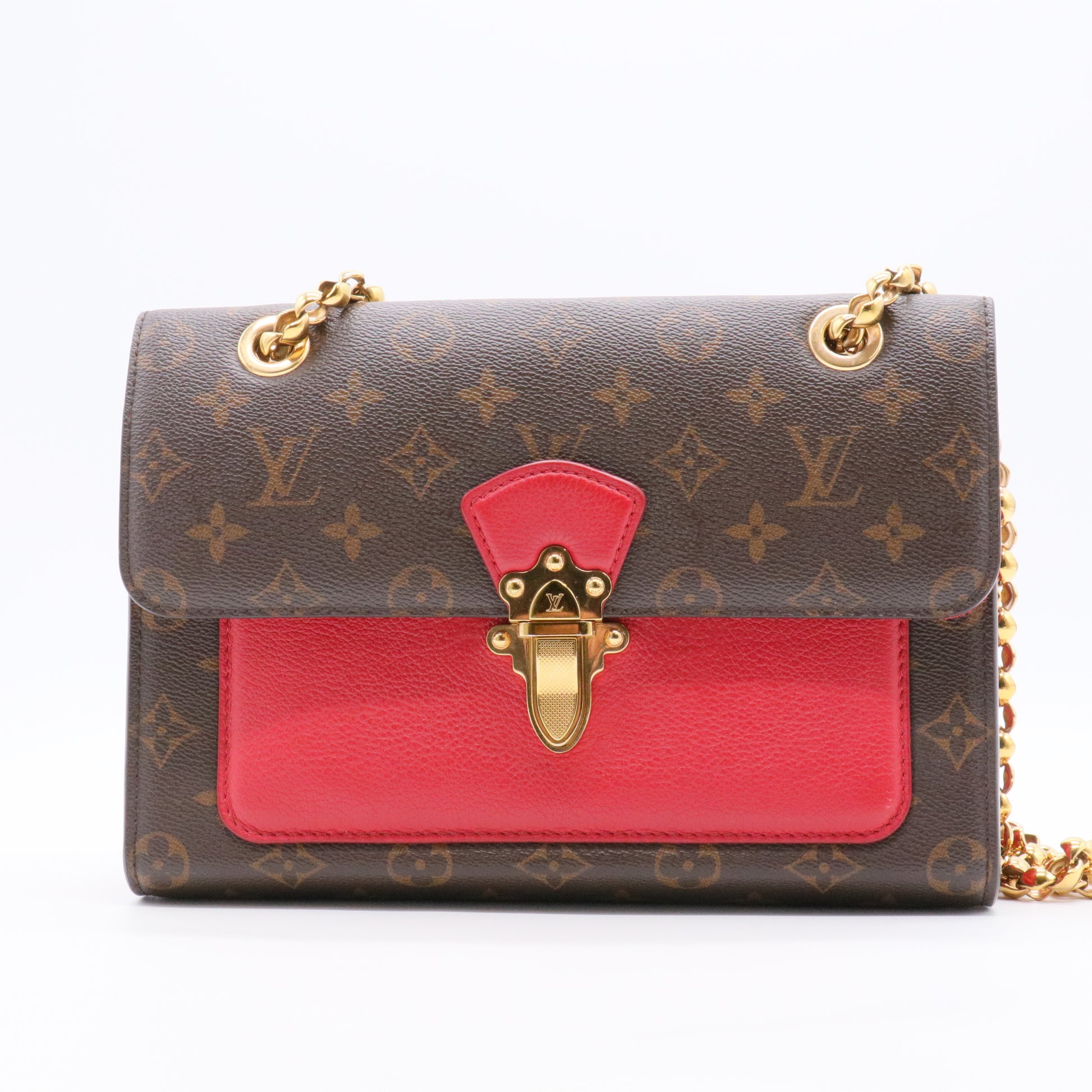 Monogram Canvas Cherry Victoire Bag