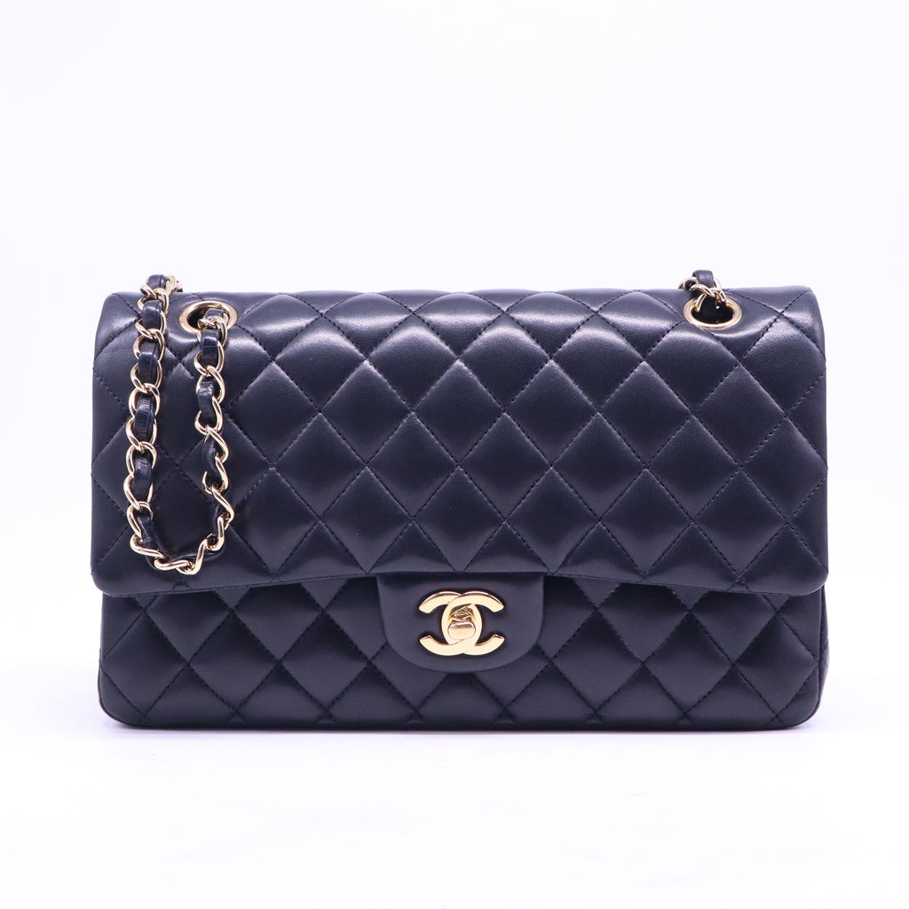 Classic Double Flap Bag Quilted Lambskin Medium B21328