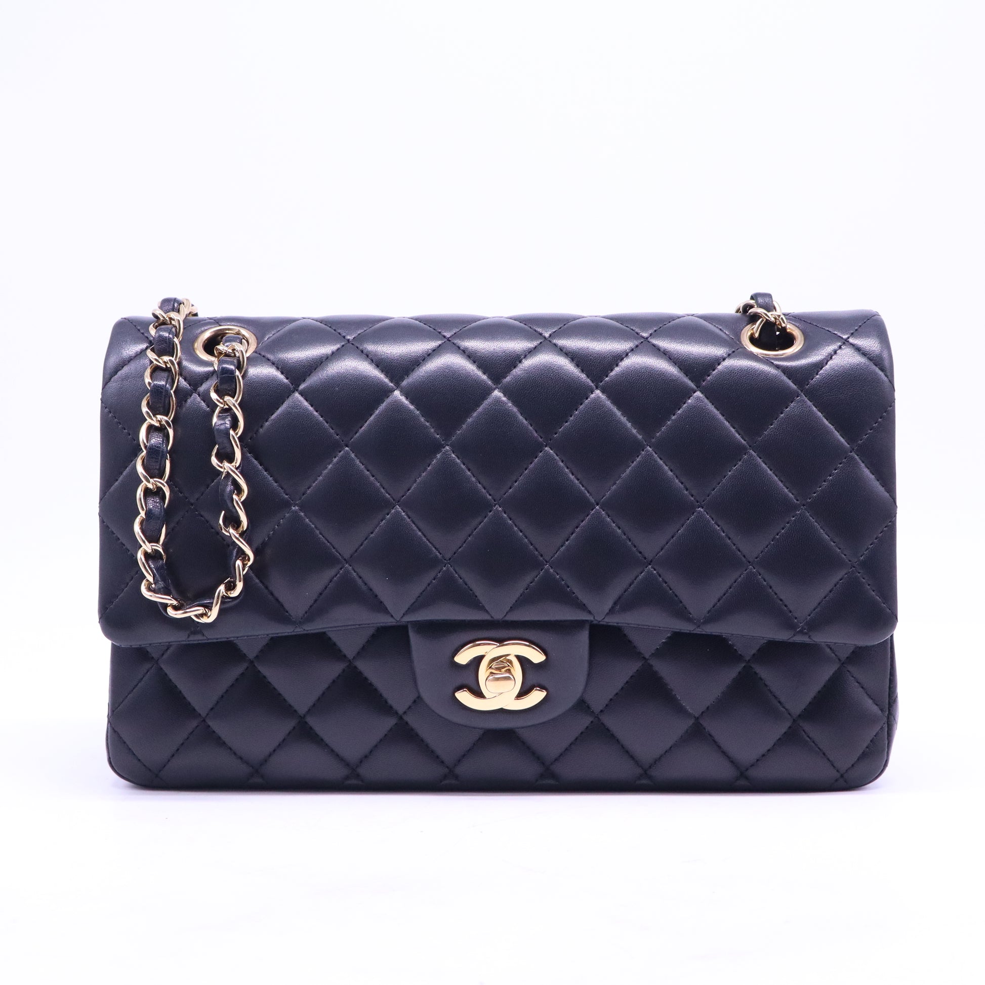 Classic Double Flap Bag Quilted Lambskin Medium B21328