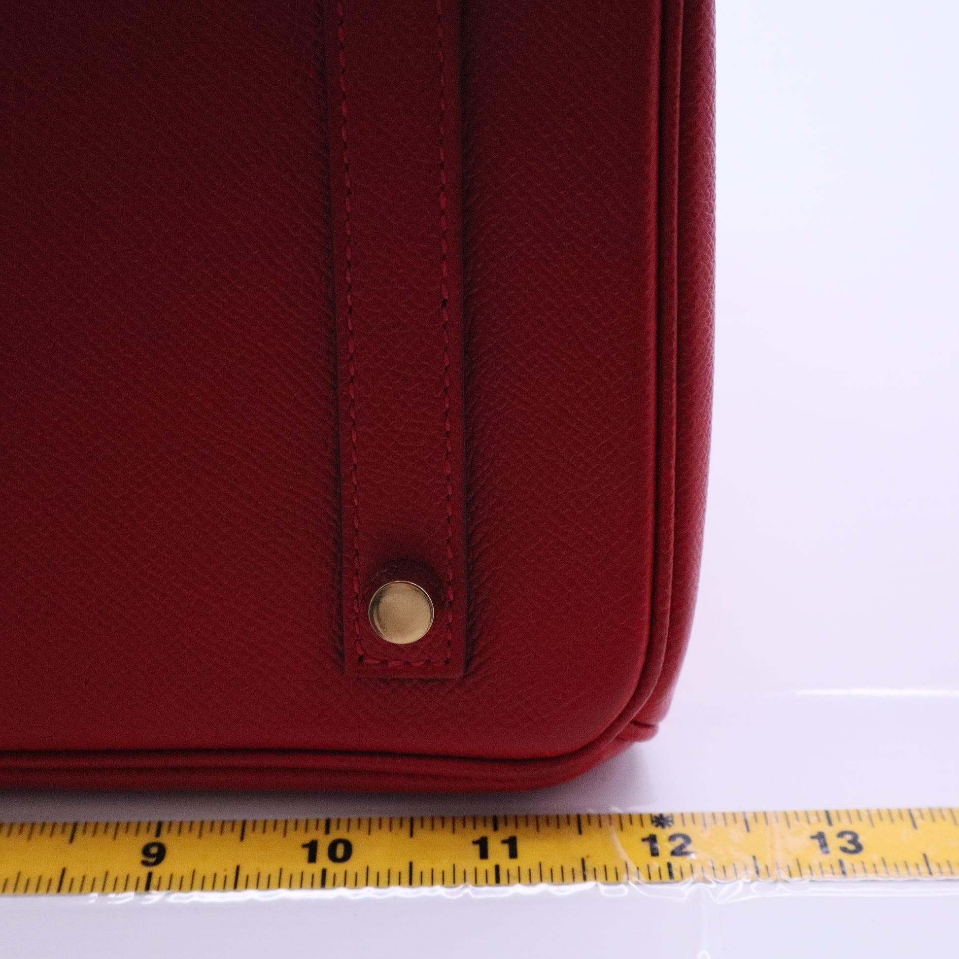 Birkin Handbag Rouge Casaque Epsom with Gold Hardware 30