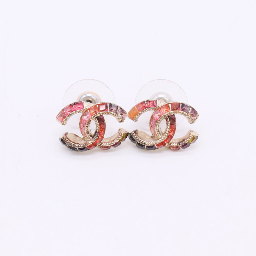 Chanel Multicolor CC Earrings W23080