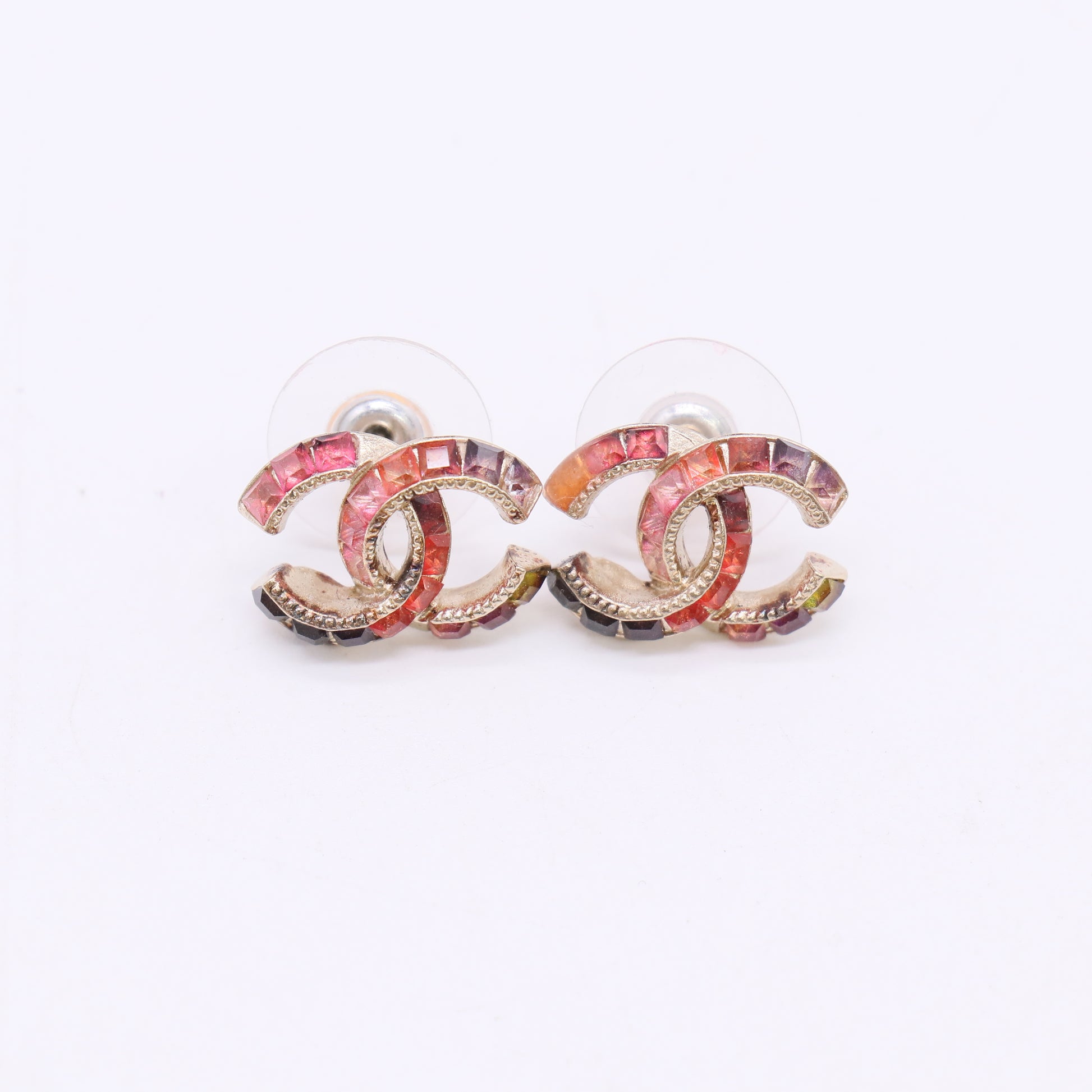 Chanel Multicolor CC Earrings W23080