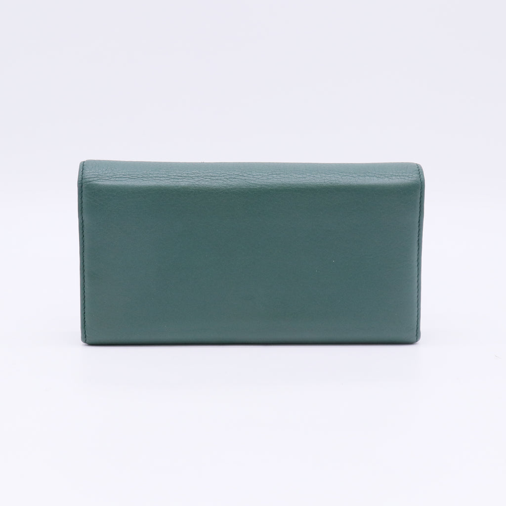 Gucci Soho Flap Continental Wallet W22690