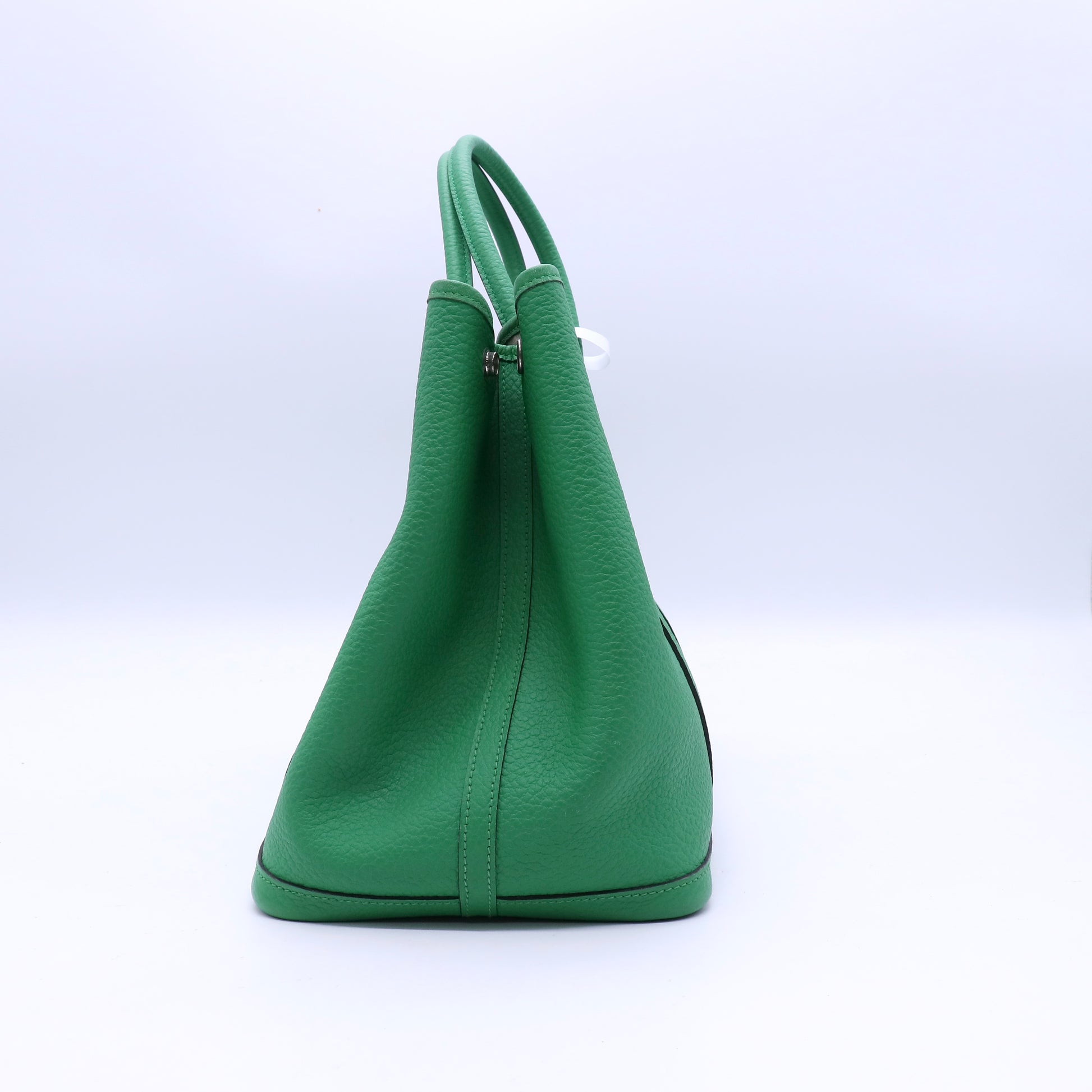 Hermes Bambou Negonda Leather Silk Lined Garden Party 36 Bag B21417