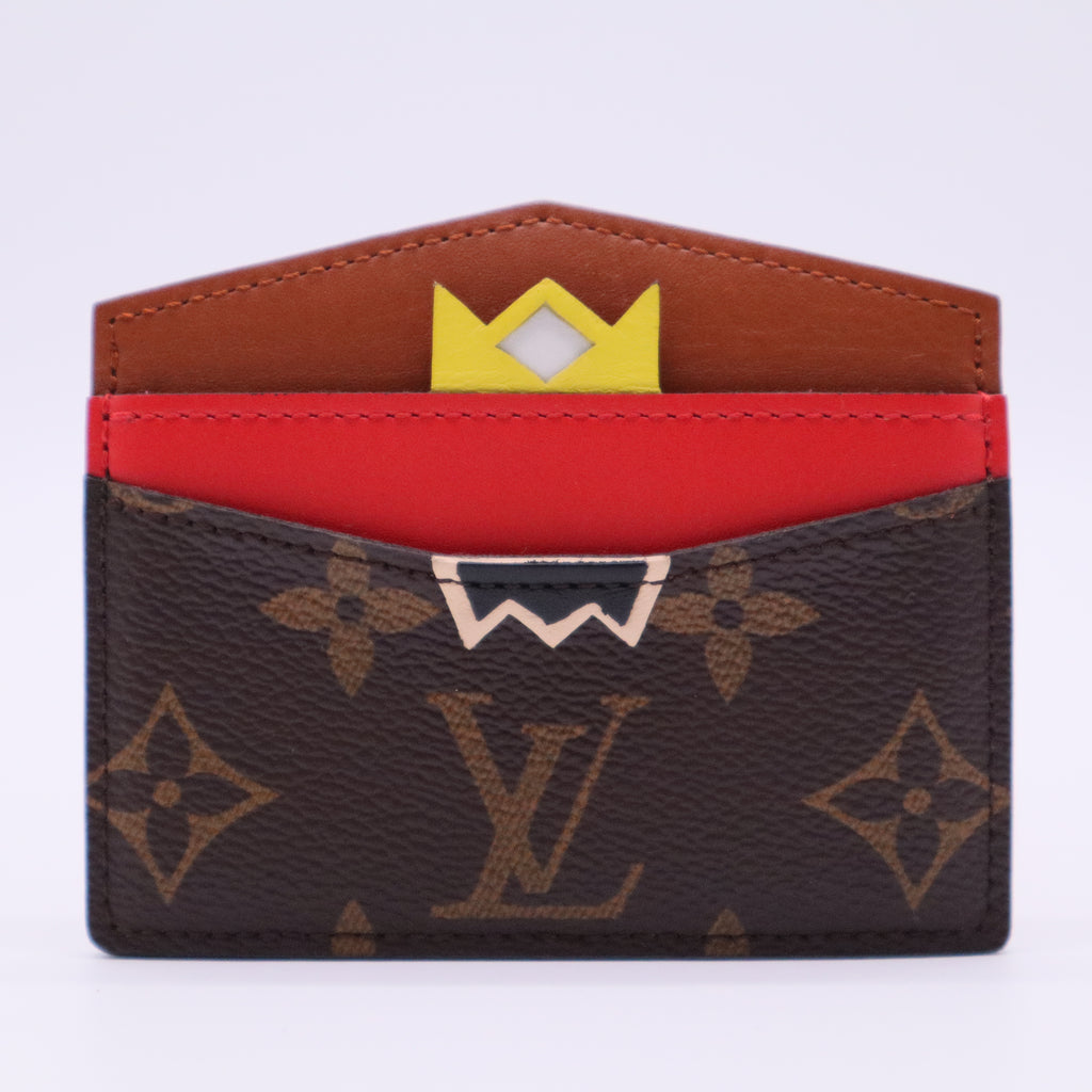 Louis Vuitton Monogram Tribal Mask Card Holder