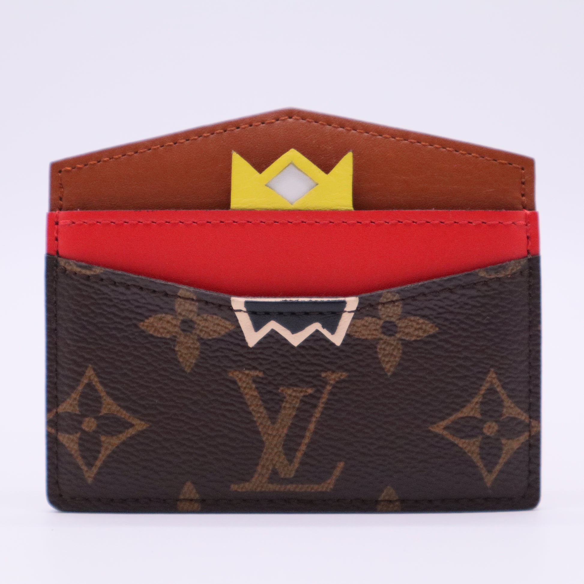 Louis Vuitton Monogram Tribal Mask Card Holder