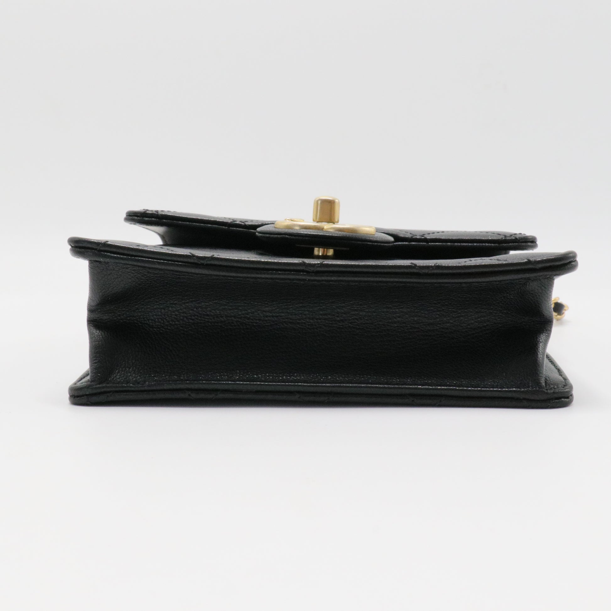 Small Chic Pearls Flap Bag Lambskin