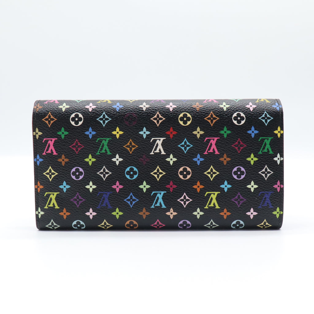Monogram Multicolor Sarah Wallet Black Grenade W21394