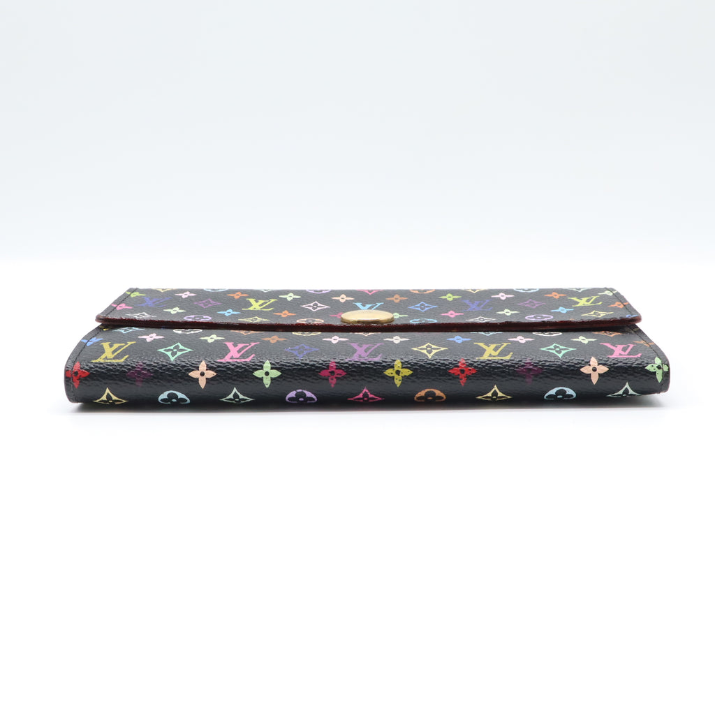 Monogram Multicolor Sarah Wallet Black Grenade W21394