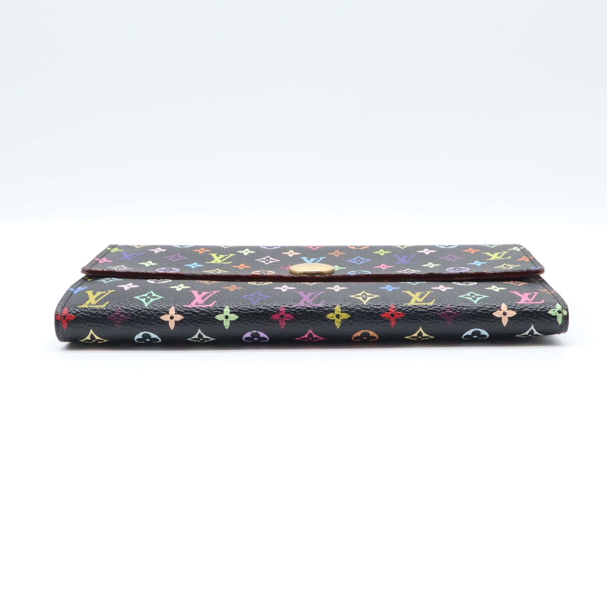 Monogram Multicolor Sarah Wallet Black Grenade W21394